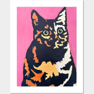 Pop Art Cat Posters and Art